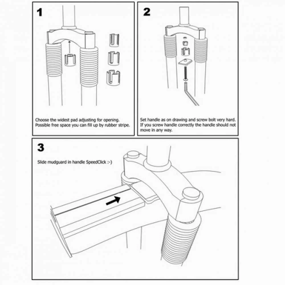 Skydelių komplektas Simpla Hammer SDE SPEEDstrap juodas