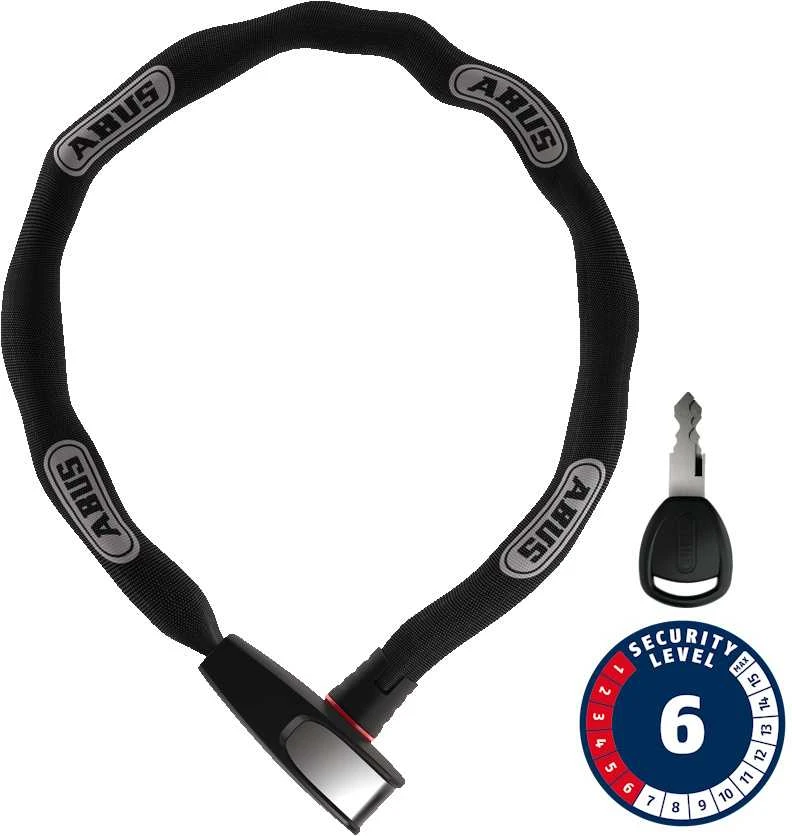 Spyna Abus 6806K/85 juodas (square chain)