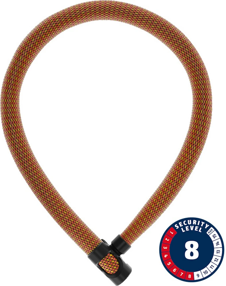 Spyna Abus IvyTex 7210/85 sparkling oranžinis