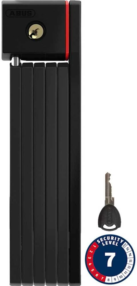 Spyna Abus sulankstomas Bordo uGrip 5700/80 BK SH