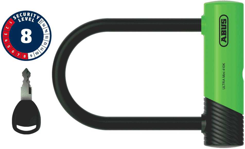 Abus Germany Spyna Abus Ultra Mini 410K/150HB140 žalias SH