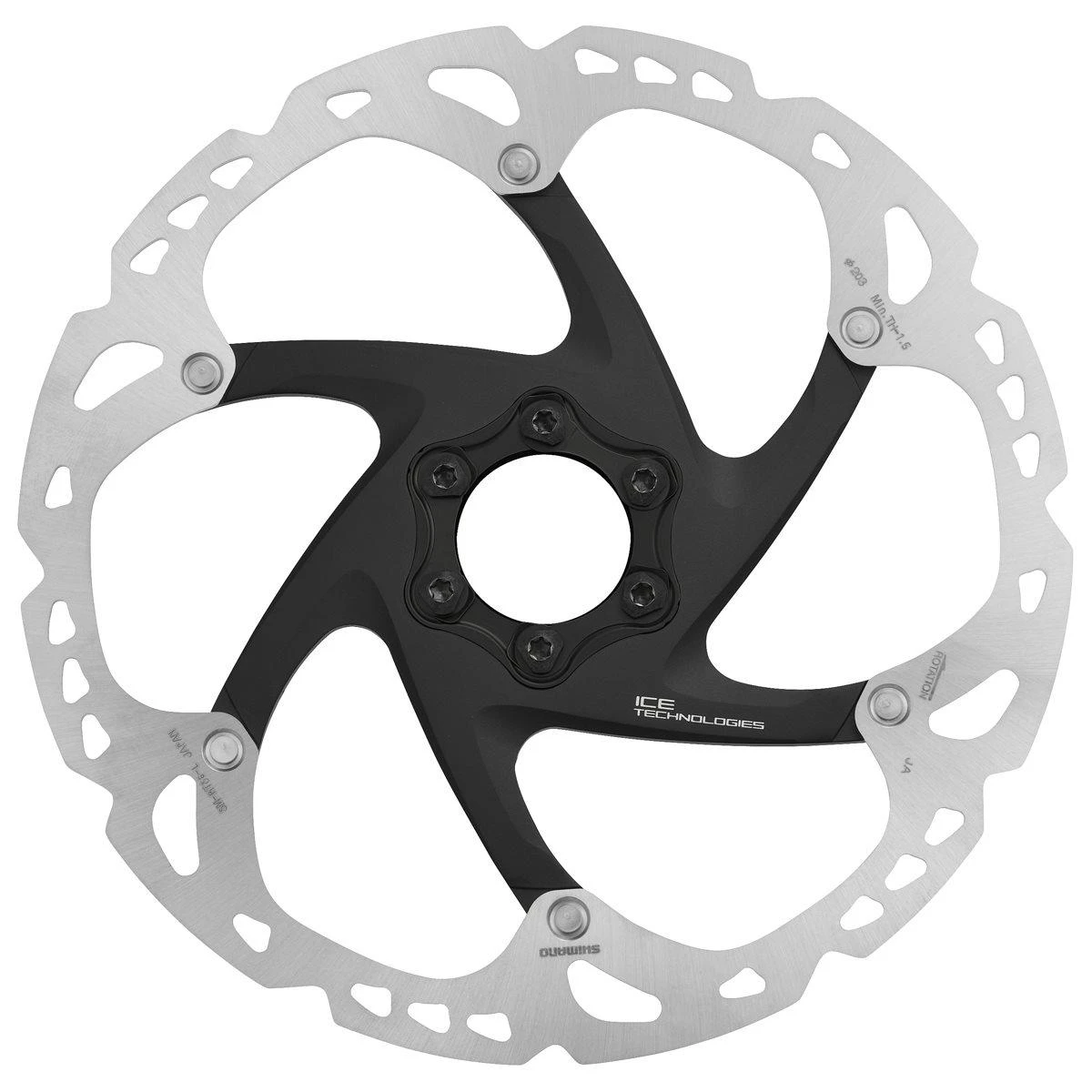 None Stabdžių diskas Shimano XT SM-RT86 203MM 6 varžtas
