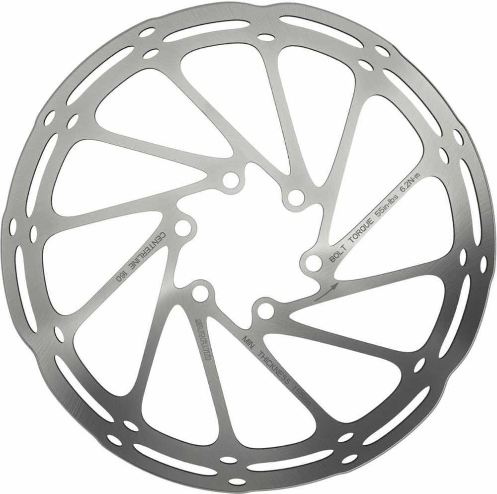 Stabdžių diskas SRAM Centerline 160mm 6-bolt