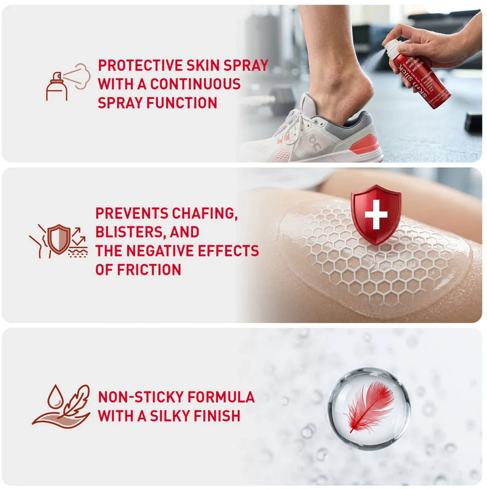 SURPASS Apsauginis odos purškiklis nuo trynimo SBR Skin Slick 52ml