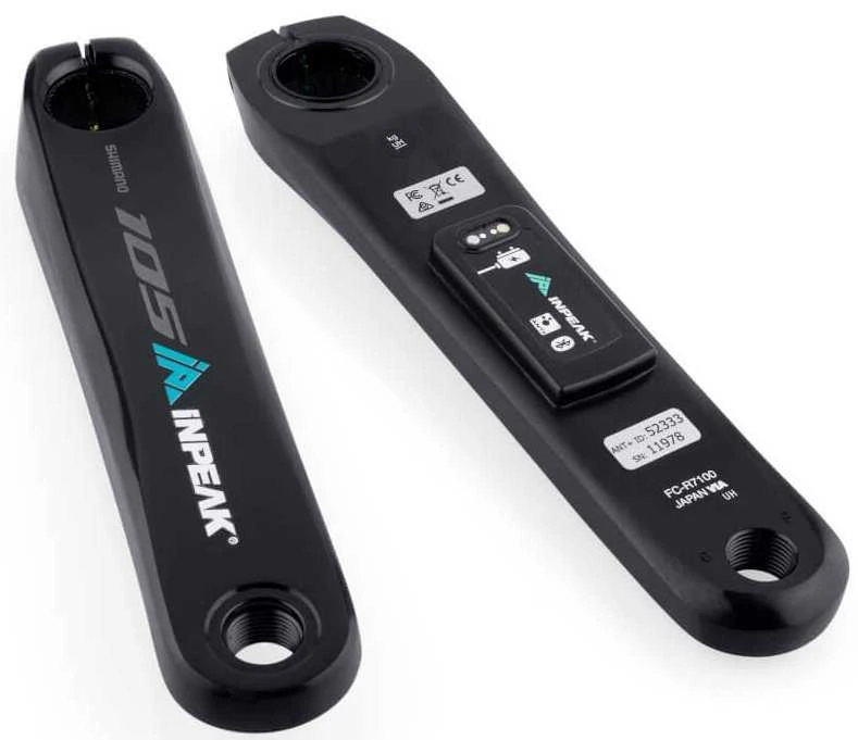 Švaistiklis su galios matuokliu INPEAK Powercrank-E Shimano 105 FC-R7100-172.5MM