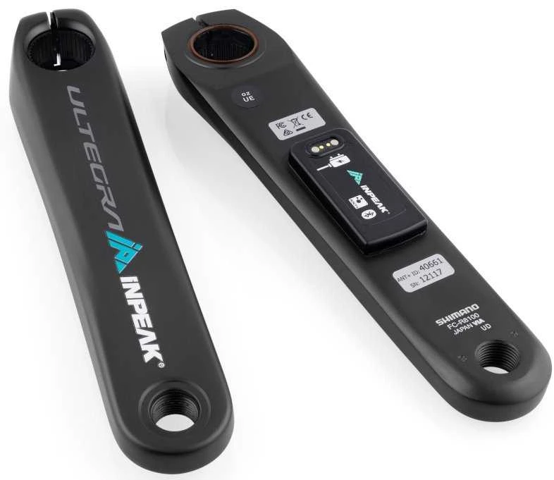 Švaistiklis su galios matuokliu INPEAK Powercrank-E Shimano Ultegra FC-R8100-165MM