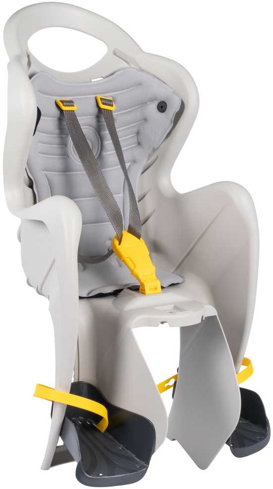 Vaikiška kėdutė Bellelli Mr Fox B-fix Relax prie rėmo silk pilkas