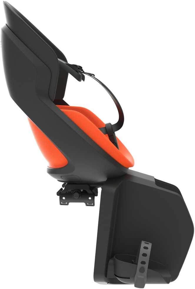 Vaikiška kėdutė Prodigee Icon ant bagažinės oranžinis