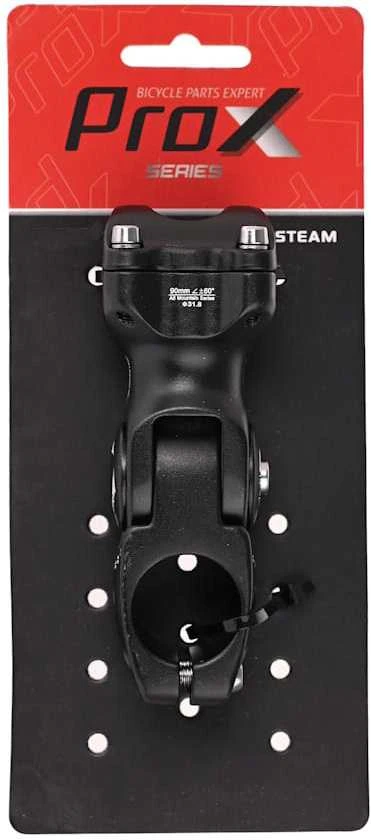 Vairo iškyša ProX Ahead adjustable 31.8/90mm 0/60° juodas