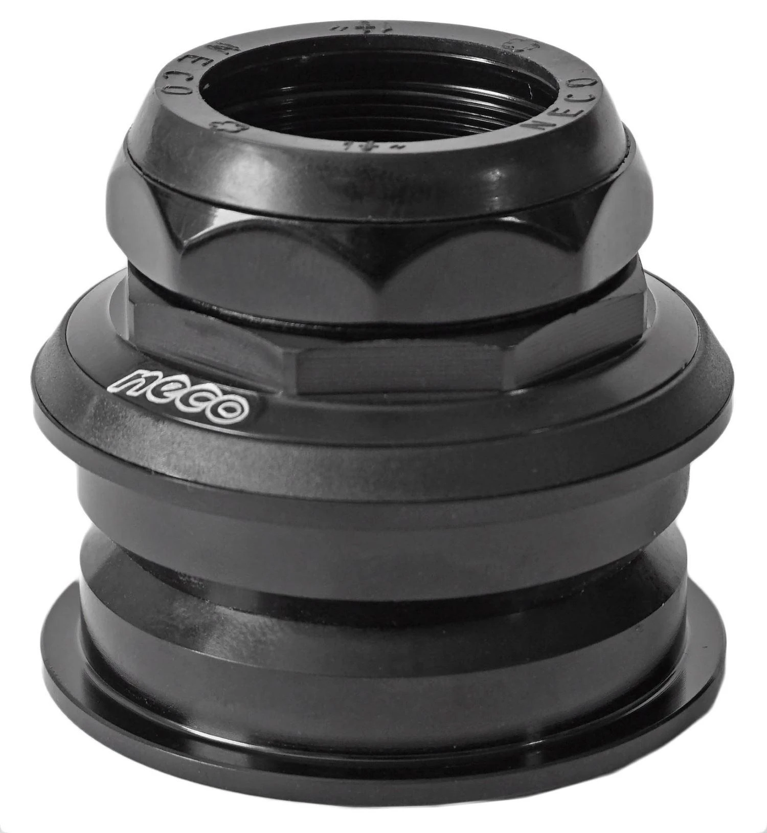 Vairo kolonėlė Alu Semi Integrated NECO 1-1/8"x44/50x30, H118N juodas