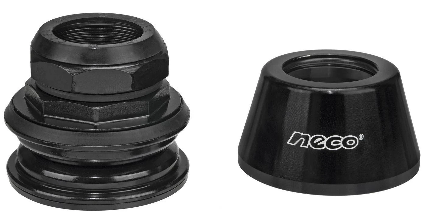 Vairo kolonėlė Alu Semi Integrated NECO 1-1/8" H112N juodas