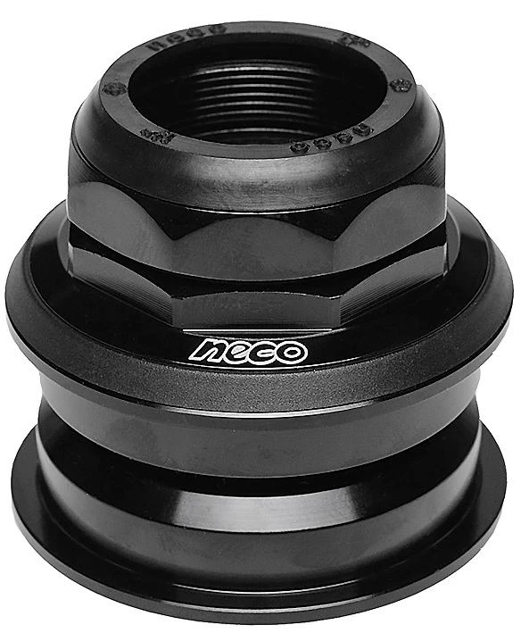 Vairo kolonėlė Alu Semi Integrated NECO 1-1/8"x44/50x30, H118N juodas