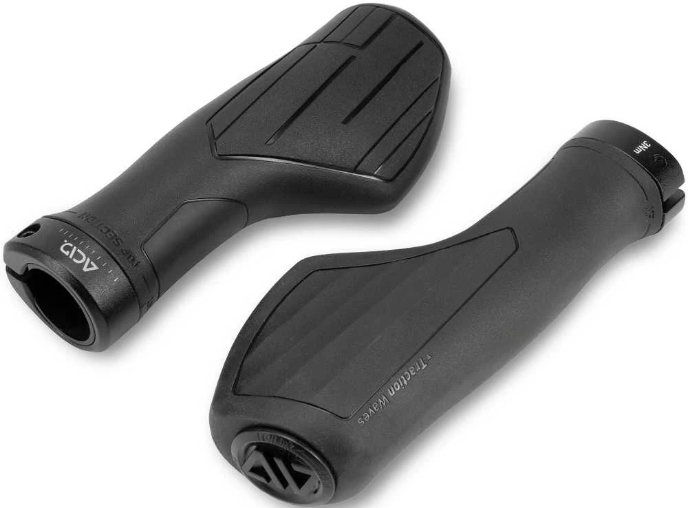 Vairo rankenėlės ACID Travel CMPT Lock-on 144mm juodas