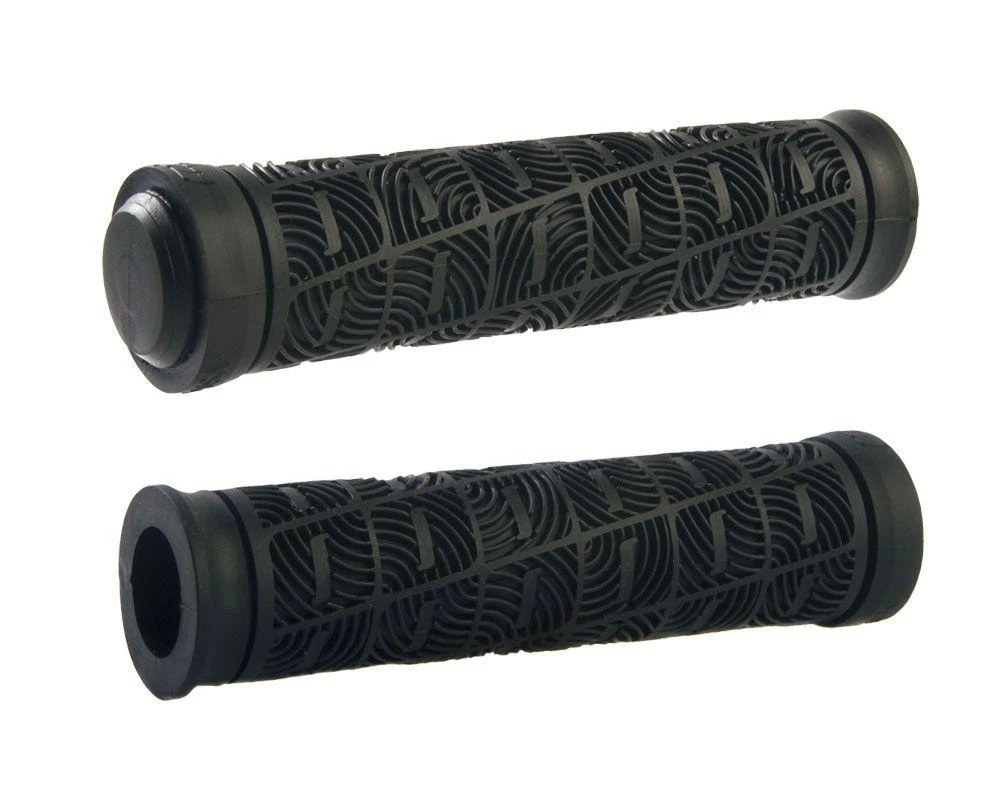 Vairo rankenėlės ODI O Grip MTB Single Ply 130mm Open Juodas