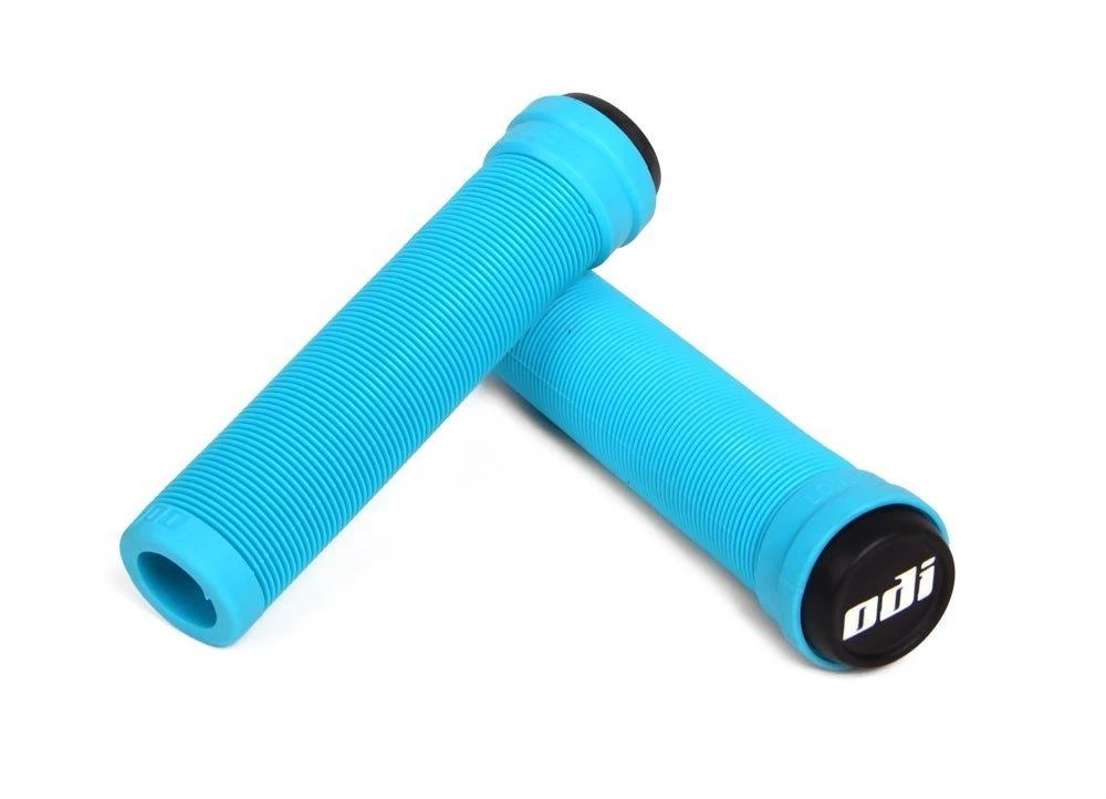 Vairo rankenėlės ODI Soft Longneck BMX Flangless 135mm Aqua