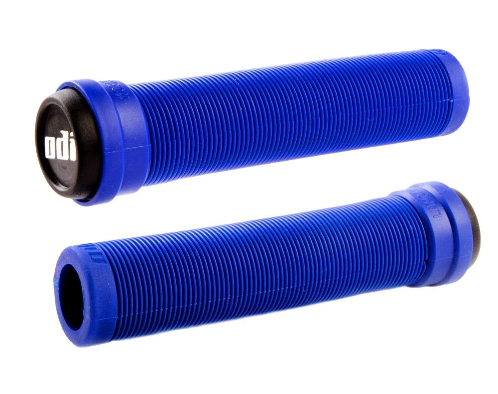 Vairo rankenėlės ODI Soft Longneck BMX Flangless 135mm Bright Mėlyna