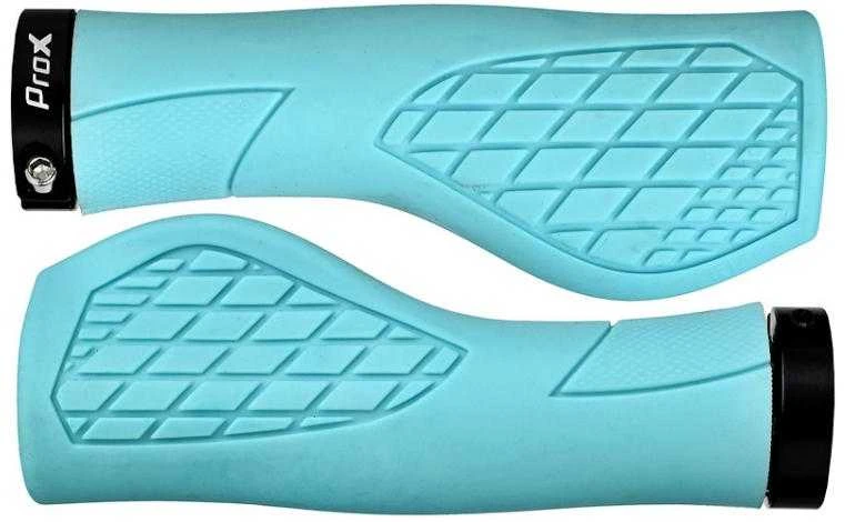 Vairo rankenėlės ProX GP-35 130mm Ergo Lock-on cyan