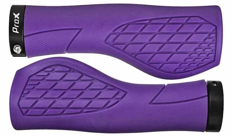 Vairo rankenėlės ProX GP-35 130mm Ergo Lock-on violetinė
