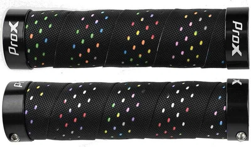 Vairo rankenėlės ProX GP-82C 130mm 2xLock-on rainbow