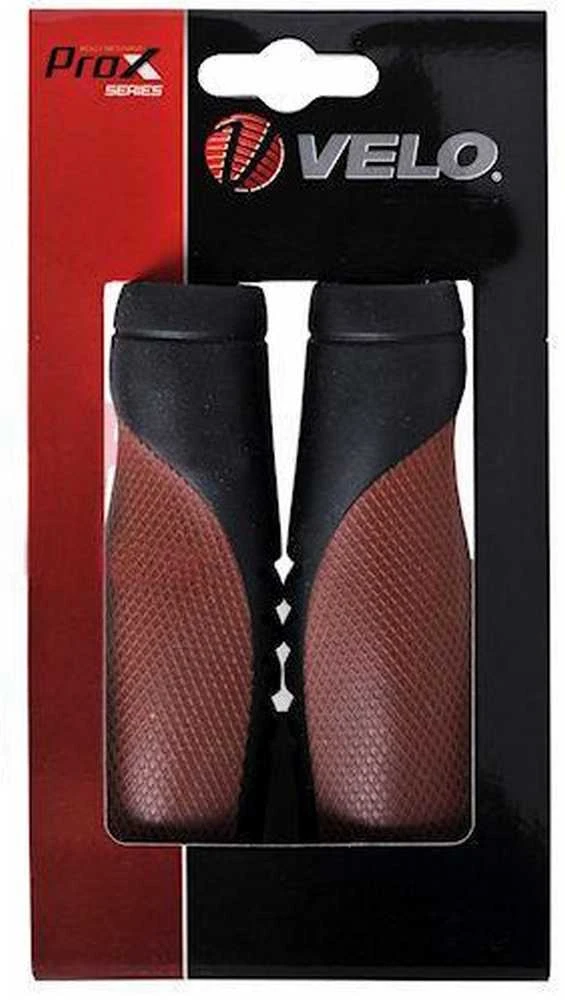 Vairo rankenėlės Velo ProX VLG-1115AD3 130mm Comfort GEL juodas-ruda
