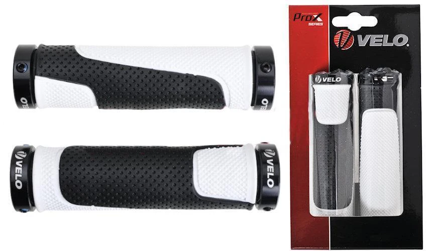 Vairo rankenėlės Velo ProX VLG-776AD3 129mm GEL Lock-on juodas-baltas