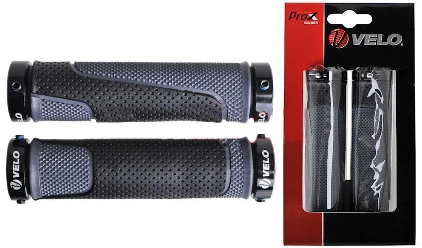 Vairo rankenėlės Velo ProX VLG-776AD3 129mm GEL Lock-on juodas-pilkas