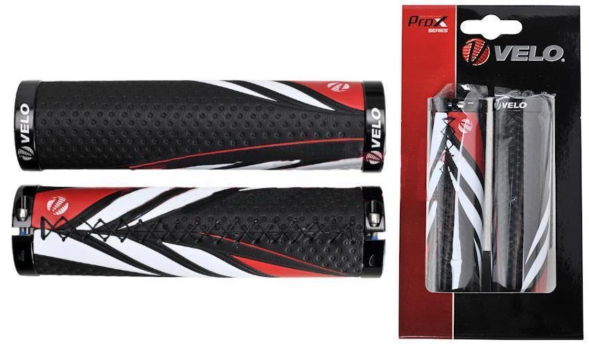 Vairo rankenėlės Velo ProX VLG-851AD3 130mm GEL Lock-on juodas-red
