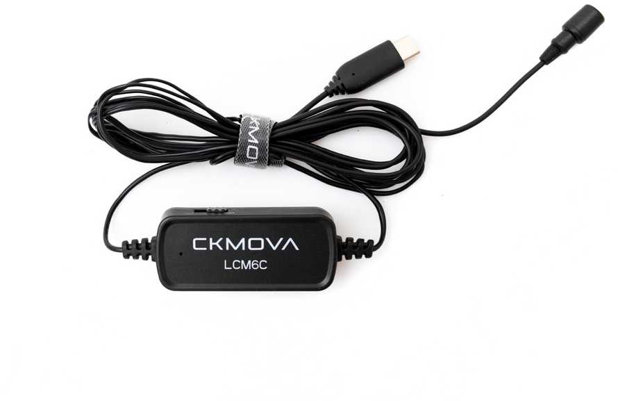 CKMOVA LCM6 – KARAŠTIS MIKROFONAS KAMEROS IR IŠMANIEJIEMS TELEFONIEMS