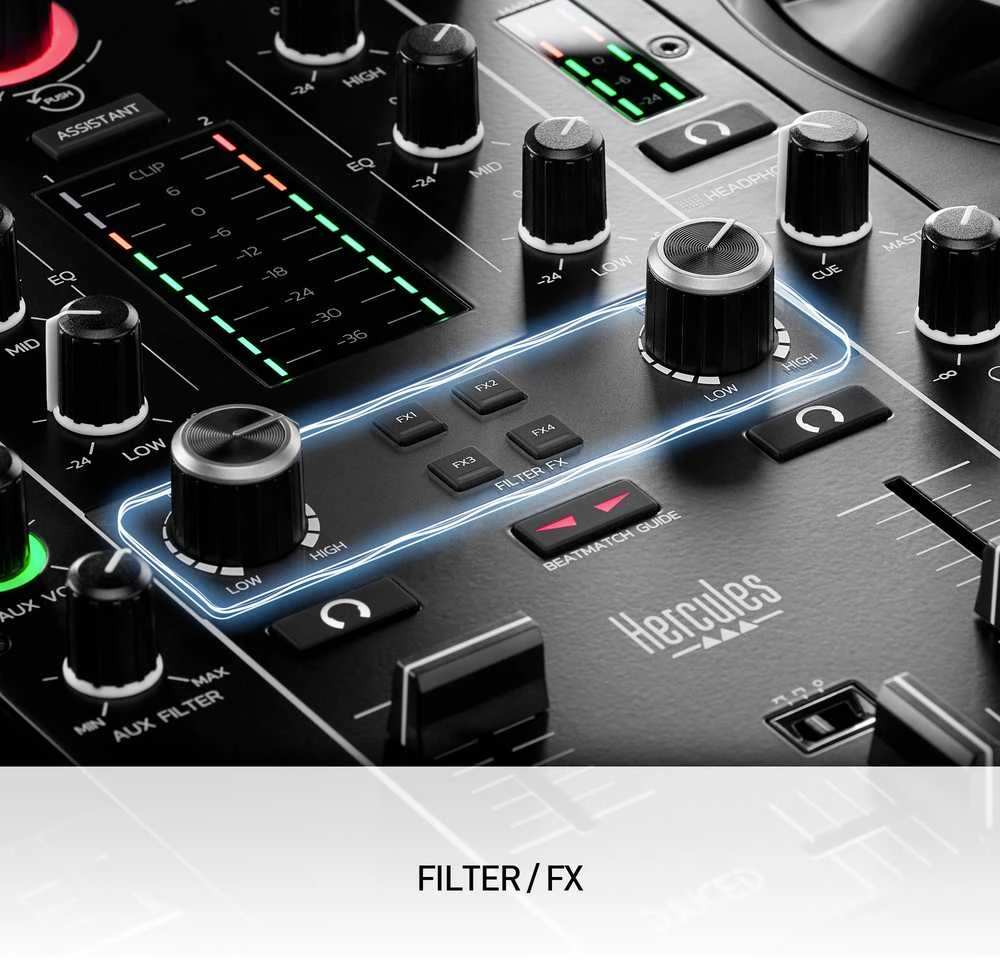 Hercules | DJControl Inpulse 500 | Garsiakalbiai | USB jungtis