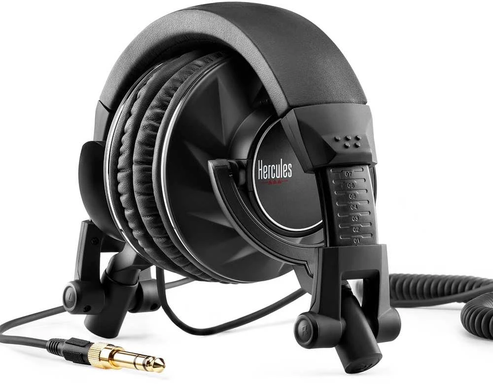 Ausinės - Hercules HDP DJ60 Vielinės Juodos