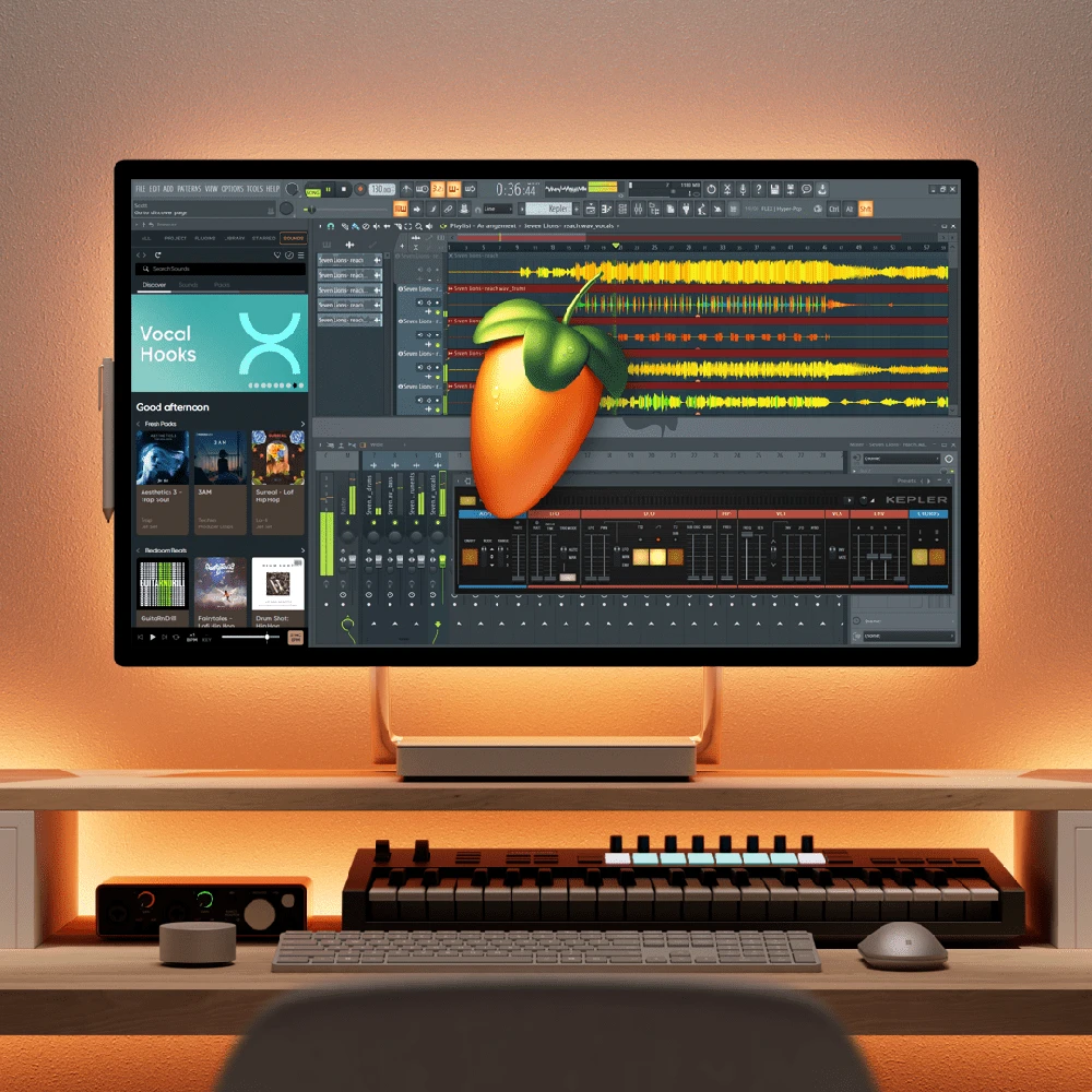 Image Line Muzikos Programinė Įranga - FL Studio 20 Prodiuserio Leidimas Dėžutėje