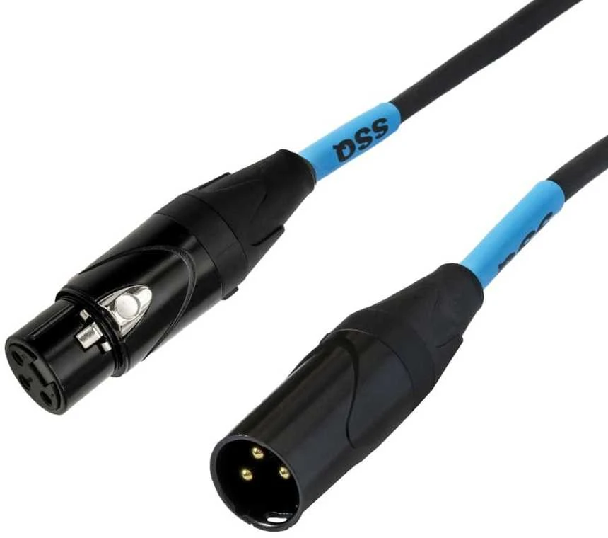 SOUND STATION QUALITY (SSQ) Garso stoties kokybė (ssq) SSQ DMX5 SS-1841 Kabelis XLR kištukas - XLR kištukas 5 m Juodas
