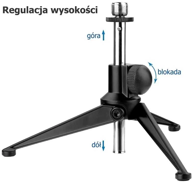 SOUND STATION QUALITY (SSQ) Sound Station Quality Mikrofono Laikiklis - SSQ DS1 Stalinis