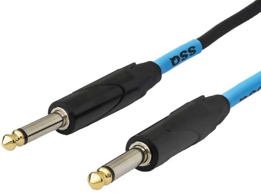 Garso stoties kokybė (ssq) SSQ JMPJMP5 SS-1449 Kabelis, Mono lizdas - Mono lizdas, 5 m Juodas