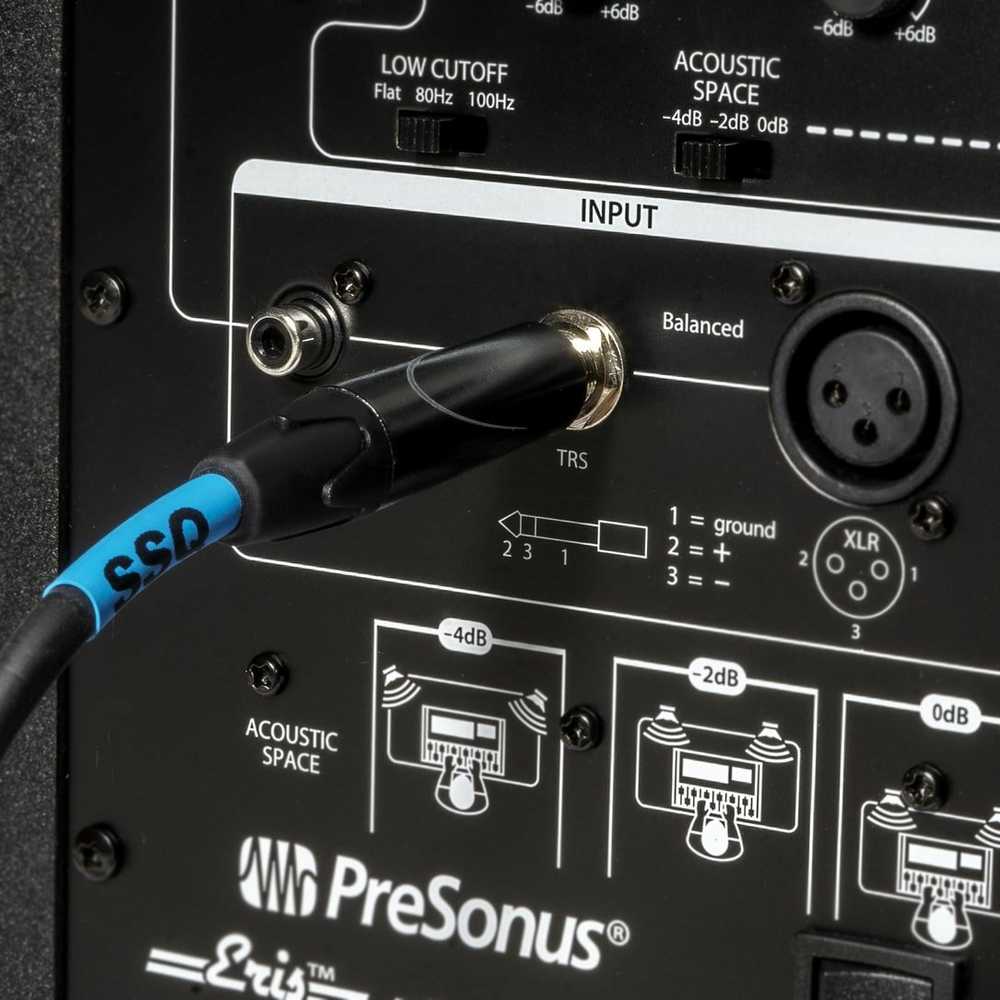 SOUND STATION QUALITY (SSQ) Garso stoties kokybė (ssq) SSQ JSJS1 SS-1456 Kabelis 2x stereo lizdai - 2x stereo lizdai 1 m Juodas