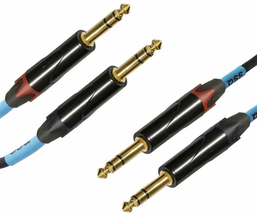 SOUND STATION QUALITY (SSQ) Garso stoties kokybė (ssq) SSQ JSJS1 SS-1456 Kabelis 2x stereo lizdai - 2x stereo lizdai 1 m Juodas
