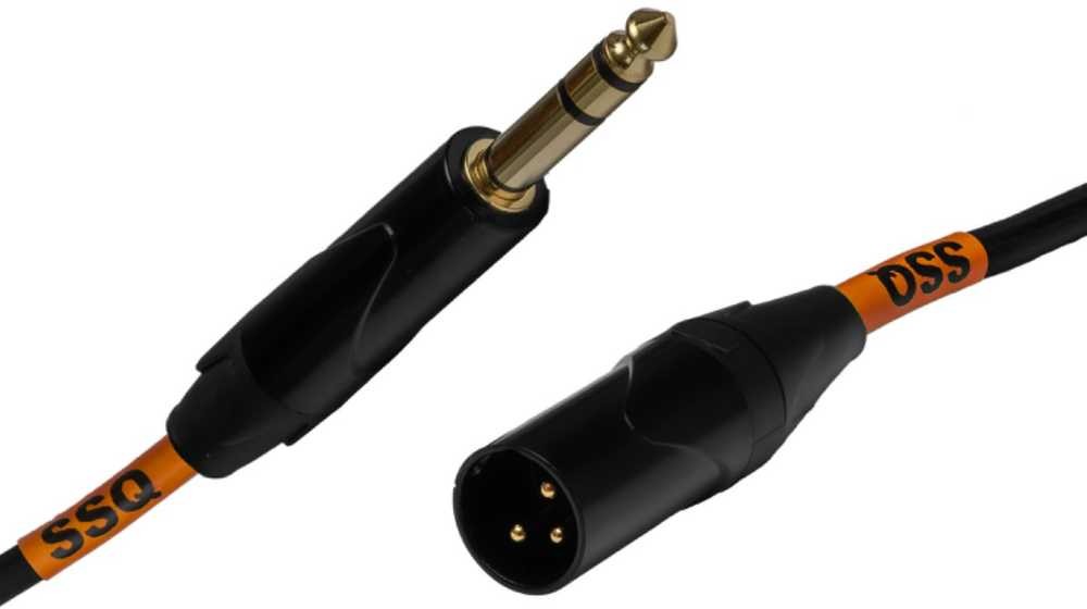 SOUND STATION QUALITY (SSQ) SSQ JSXM1 - XLR kištukas - Jack stereo 6,3 mm laidas , 1 m