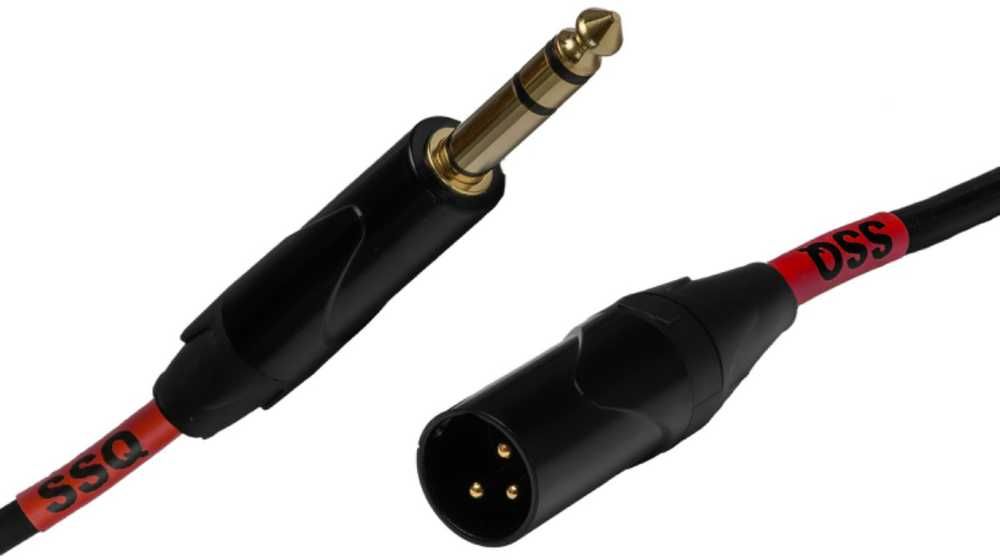 SOUND STATION QUALITY (SSQ) SSQ JSXM10 - XLR kištukas - Jack stereo 6,3 mm laidas, 10 m