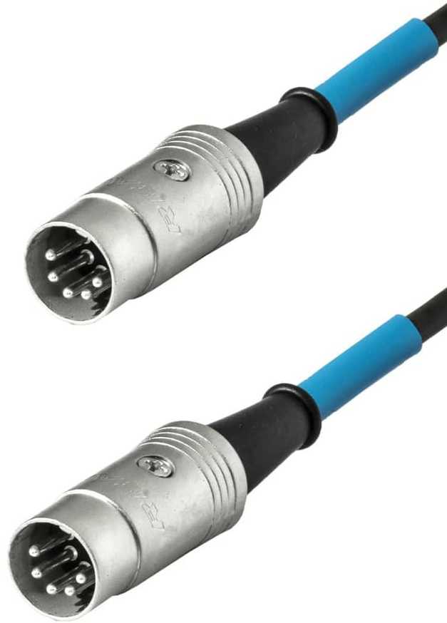 SOUND STATION QUALITY (SSQ) SSQ MIDI1 SS-1417 Cable MIDI (5-pin) - MIDI (5-pin) 1 m Juodas
