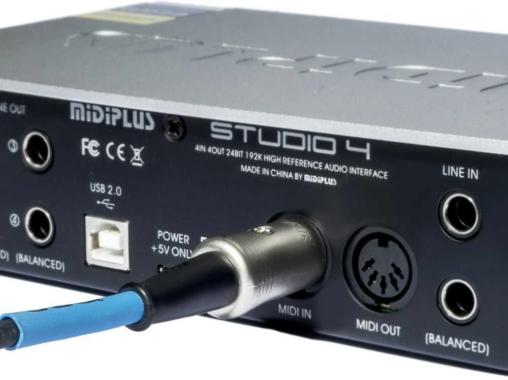 SOUND STATION QUALITY (SSQ) Garso stoties kokybė (ssq) SSQ MIDI2 SS-1418 Kabelis MIDI (5 kontaktų) - MIDI (5 kontaktų) 2 m Juodas