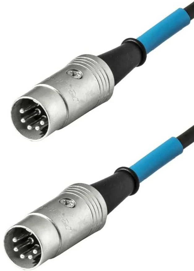 SOUND STATION QUALITY (SSQ) Garso stoties kokybė (ssq) SSQ MIDI2 SS-1418 Kabelis MIDI (5 kontaktų) - MIDI (5 kontaktų) 2 m Juodas
