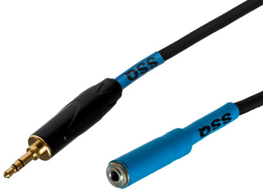 SOUND STATION QUALITY (SSQ) Jack SSQ MiG3 - Kabelio lizdas Stereo 3,5 mm - Stereo lizdas 3,5, 3 m