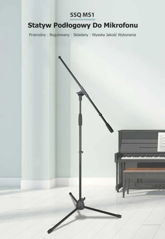 sound station quality (ssq) SSQ MS1 - sulankstomas mikrofono stovas