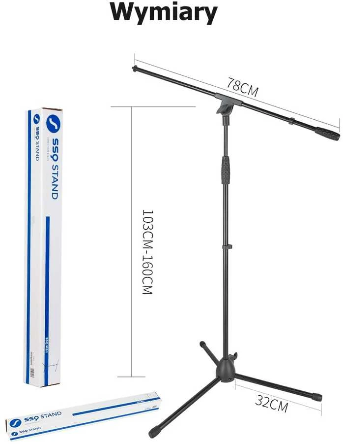 sound station quality (ssq) SSQ MS1 - sulankstomas mikrofono stovas