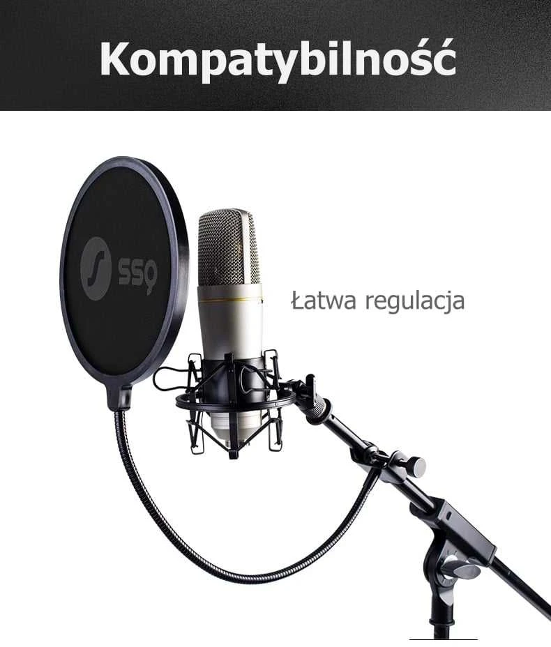 garso stoties kokybė (ssq) SSQ POP1 – dvigubas pop filtras