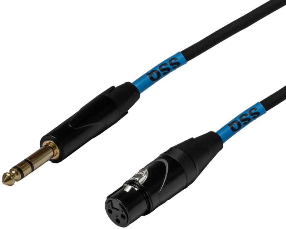SOUND STATION QUALITY (SSQ) SSQ XLRJS5 - XLR lizdas - Jack stereo 6,3 mm laidas , 5 m
