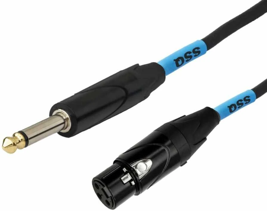 sound station quality (ssq) SSQ kabelis XZJM1 - mono lizdas - XLR moteriškas kabelis, 1 metras