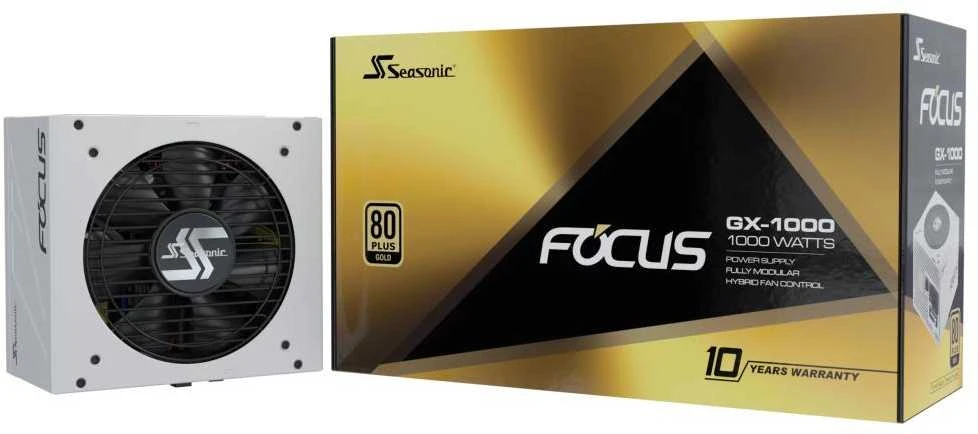 Maitinimo blokas Seasonic FOCUS GX 1000-V4 Baltas EDITION, 1000 W