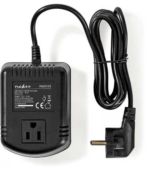Nedis Transformatorinis įtampos keitiklis 230/110Vac 100W desktop