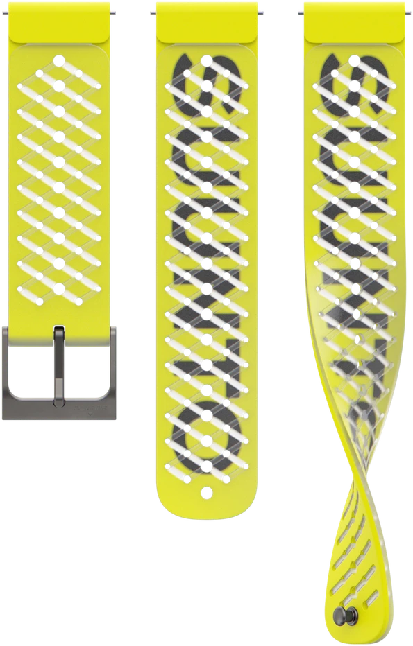 Išmanusis laikrodis SUUNTO 22mm SILICONE STRAP LEMON Geltonas apyrankė